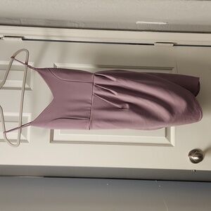Tulip bottom mini dress